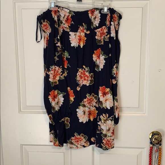 Long Sleeve Off the Shoulder Dress - Picture 1 of 3